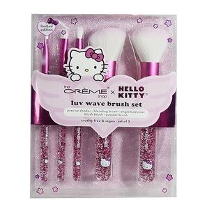The Crème Shop x Hello Kitty Luv Wave Brush Set